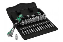 Wera 8100 SA 6 Zyklop Speed Ratchet & Socket Metric Set of 28 1/4in Drive