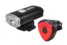 Lighthouse Elite Rechargeable LED Bike Light Set