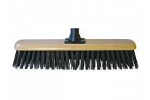 Faithfull Black PVC Platform Broom Head 450mm (18in) Threaded Socket