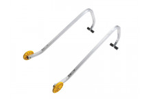 Zarges Roof Hooks with Wheels (1 pair)