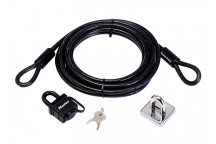 Master Lock Garden Security Kit with Lock Anchor & Cable 4.5m