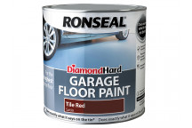 Ronseal Diamond Hard Garage Floor Paint Tile Red 2.5 litre