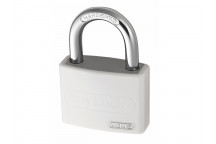 ABUS Mechanical T65AL/40mm My Lock Aluminium Padlock White Keyed Alike 6401
