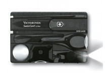 Victorinox SwissCard Lite Translucent Black Blister Pack