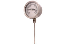 1/4\"BSP 63MM BTTM ENTRY TEMP GAUGE 0-60C