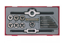 Teng TTTD17 Rethreading Tap & Die Set, 17 Piece