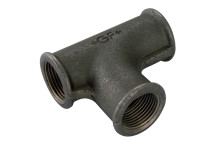2.1/2\" BSPP PITCHER TEE BLACK GF131