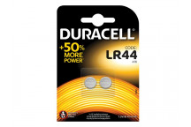 Duracell LR44 A76 Button Battery (Pack 2)