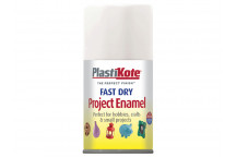 PlastiKote Fast Dry Enamel Aerosol Gloss White 100ml