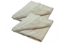Faithfull Cotton Twill Dust Sheet (Twin Pack) 3.6 x 2.7m