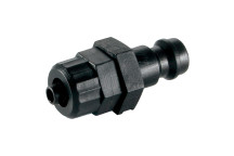 6x4mm HOSE CONN PLUG DELRIN