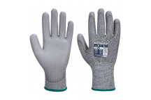 A622 MR Cut PU Palm Glove Grey Large