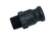 CAMLOCK TYPE F POLYPROPYLENE 1\"