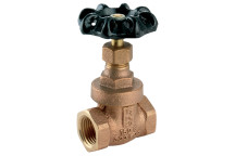 1\" BSPT FXF BZ GATE VALVE HAND WHEEL
