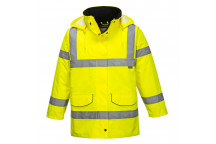 S360 Hi-Vis Ladies Traffic Jacket Yellow Small