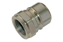 1\" BSP Female Hydraulic Quick Release Plug