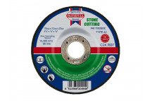 Faithfull Depressed Centre Stone Cutting Disc 115 x 3.2 x 22.23mm