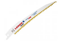 LENOX 656GR Gold Wood Cutting Reciprocating Saw Blades 200mm 6 TPI (Pack 5)