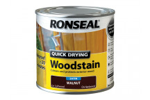 Ronseal Quick Drying Woodstain Satin Smoked Walnut 250ml