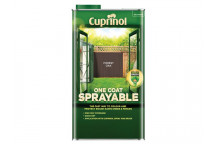 Cuprinol One Coat Sprayable Fence Treatment Forest Oak 5 litre