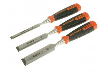 Bahco 434 Bevel Edge Chisel Set, 3 Piece