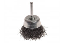 Faithfull Wire Brush Shaft Mounted 50mm x 20mm, 0.3mm Wire