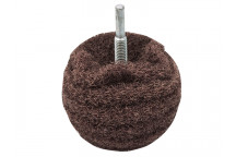 Flexipads World Class Scruff Ball 75mm / 3in Brown Coarse