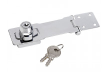 Master Lock Chrome Plated Steel Locking Hasp 117mm