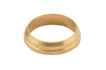 BACK FERRULE 1/4 OD BRASS