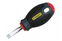 Stanley Tools FatMax Stubby Screwdriver Parallel Tip 6.5 x 30mm