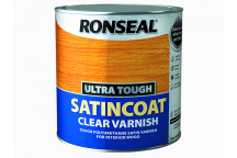 Ronseal Ultra Tough Internal Clear Satincoat Varnish 2.5 litre
