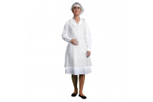 D300 Disposable PE Bib Apron White