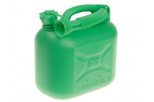 Silverhook Unleaded Petrol Can & Spout Green 5 litre