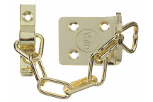 Yale Locks WS6 Security Door Chain - Electro Brass Finish