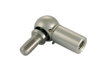S/STEEL BALL JOINT M8 MALE X M8 FEMALE