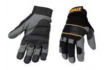 DEWALT Power Tool Gel Gloves Black / Grey DPG33L