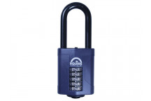 Squire CP60/2.5 Combination Padlock 5-Wheel 60mm Extra Long Shackle 63mm