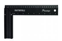 Faithfull Prestige Try Square Black Aluminium 250mm (10in)