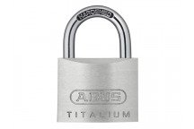 ABUS Mechanical 54TI/35mm TITALIUM Padlock Carded