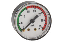 40MM VISUAL RETURN GAUGE 1/8\" NPT
