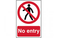 Scan No Entry - PVC 200 x 300mm