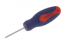 Faithfull Bradawl Soft Grip Handle Chisel Tip