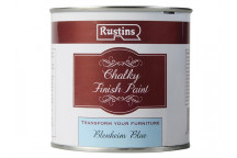 Rustins Chalky Finish Paint Blenheim Blue 250ml