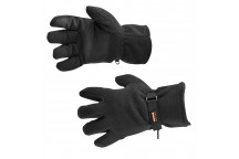 GL12 Fleece Glove Insulatex Lined Black