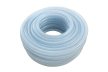 1/2\" HEAVY DUTY FOOD GRADE BRAIDED PVC CLEAR 100M