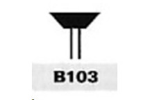 Mounted Points B Shape (Shank Diameter 3mm) B103