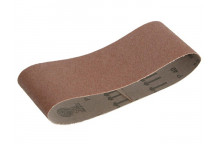 Faithfull Cloth Sanding Belt 400 x 60mm 120G (Pack 3)