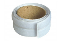 Faithfull Hook & Loop Self-Adhesive Tape 20mm x 1m White