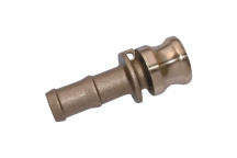 CAMLOCK 4\" OD HOSETAIL TYPE E BRASS