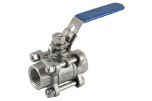 1\" BSPP 316 SS Ball Valve 3Piece Ball Valve